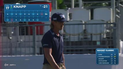 Jake Knapp | Round 4 | 17th hole | Shot 4 | 2025 Rocket Classic