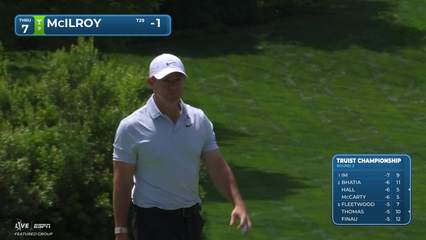 Rory McIlroy | Round 2 | 7th hole | Shot 5 | 2026 Truist Championship