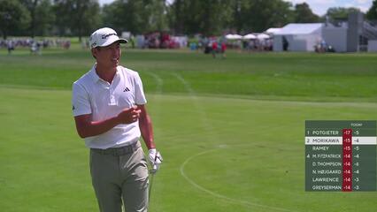 Collin Morikawa | Round 3 | 14th hole | Shot 3 | 2025 Rocket Classic