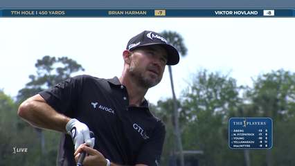 Brian Harman | Round 4 | 7th hole | Shot 2 | 2026 THE PLAYERS