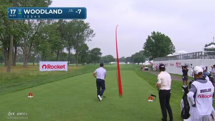 Gary Woodland | Round 2 | 17th hole | Shot 1 | 2025 Rocket Classic
