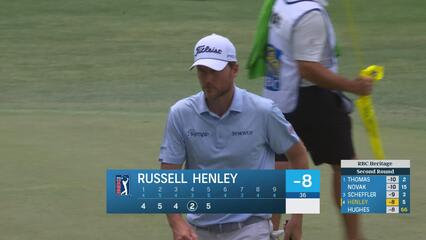 Russell Henley | Round 2 | 5th hole | Shot 5 | 2025 RBC Heritage