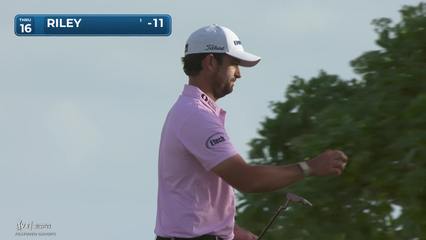 Davis Riley | Round 3 | 16th hole | Shot 4 | 2026 Sony Open