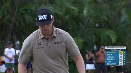 Patrick Fishburn | Round 3 | 9th hole | Shot 4 | 2025 Sony Open