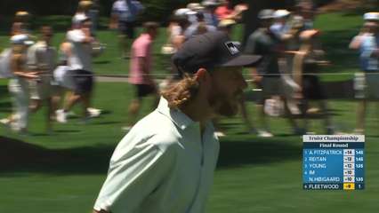 Tommy Fleetwood | Round 4 | 2nd hole | Shot 2 | 2026 Truist Championship