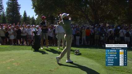 Scottie Scheffler | Round 4 | 8th hole | Shot 1 | 2025 Procore