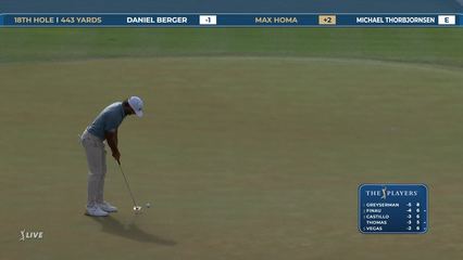 Max Homa | Round 1 | 18th hole | Shot 4 | 2026 THE PLAYERS