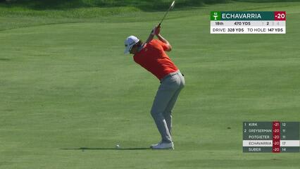 Nico Echavarria | Round 4 | 18th hole | Shot 2 | 2025 Rocket Classic