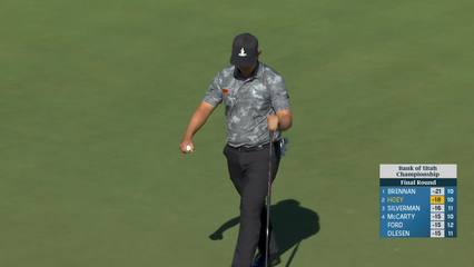 Rico Hoey | Round 4 | 10th hole | Shot 3 | 2025 Bank of Utah