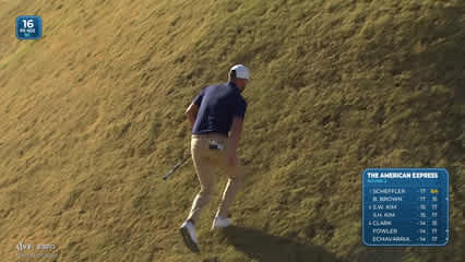 Wyndham Clark | Round 2 | 16th hole | Shot 4 | 2026 The American Express