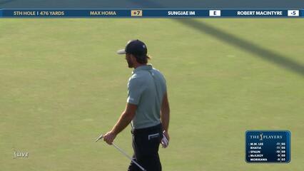 Max Homa | Round 2 | 5th hole | Shot 4 | 2025 THE PLAYERS