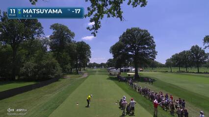 Hideki Matsuyama | Round 4 | 11th hole | Shot 1 | 2025 Rocket Classic