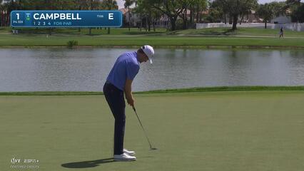 Brian Campbell | Round 1 | 1st hole | Shot 4 | 2025 Cognizant Classic