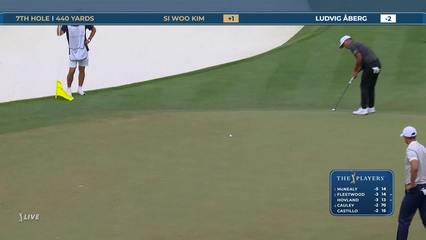 Si Woo Kim | Round 1 | 7th hole | Shot 4 | 2026 THE PLAYERS