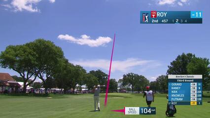 Kevin Roy | Round 3 | 2nd hole | Shot 2 | 2025 Rocket Classic