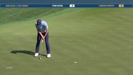 Jordan Spieth | Round 3 | 2nd hole | Shot 4 | 2025 THE PLAYERS
