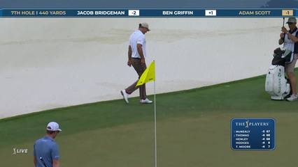 Adam Scott | Round 1 | 7th hole | Shot 3 | 2026 THE PLAYERS