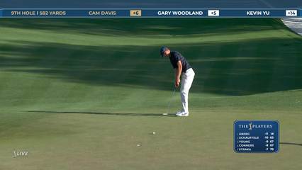 Cam Davis | Round 2 | 9th hole | Shot 5 | 2026 THE PLAYERS