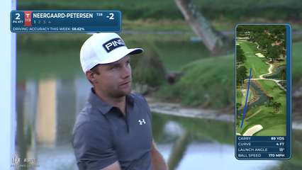 Rasmus Neergaard-Petersen | Round 3 | 2nd hole | Shot 1 | 2026 Cognizant Classic