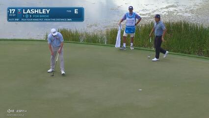 Nate Lashley | Round 1 | 17th hole | Shot 2 | 2025 Cognizant Classic