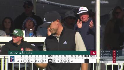 Ludvig Åberg | Round 3 | 15th hole | Shot 4 | 2025 Genesis