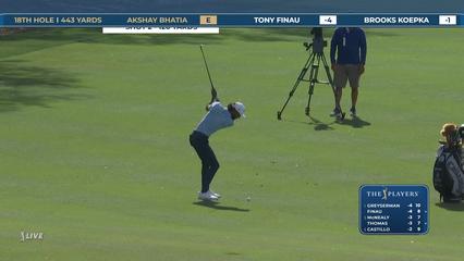 Akshay Bhatia | Round 1 | 18th hole | Shot 2 | 2026 THE PLAYERS