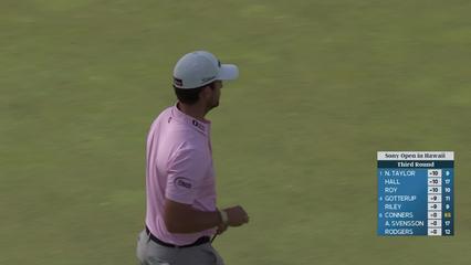 Davis Riley | Round 3 | 9th hole | Shot 4 | 2026 Sony Open