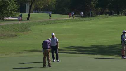 Vince Covello | Round 2 | 4th hole | Shot 3 | 2025 Sanderson Farms