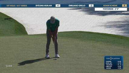 Adam Schenk | Round 1 | 1st hole | Shot 4 | 2025 THE PLAYERS