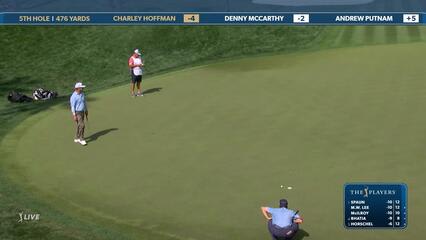 Charley Hoffman | Round 2 | 5th hole | Shot 4 | 2025 THE PLAYERS