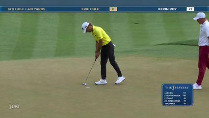 Eric Cole | Round 4 | 6th hole | Shot 4 | 2026 THE PLAYERS