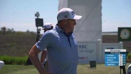 Justin Thomas | Round 1 | 18th hole | Shot 1 | 2025 RBC Heritage