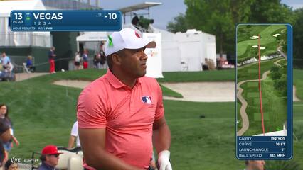 Jhonattan Vegas | Round 2 | 13th hole | Shot 1 | 2025 THE CJ CUP