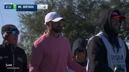 Wesley Bryan | Round 2 | 2nd hole | Shot 1 | 2024 The RSM Classic