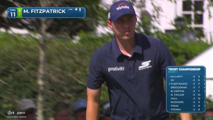 Matt Fitzpatrick | Round 1 | 2nd hole | Shot 5 | 2026 Truist Championship
