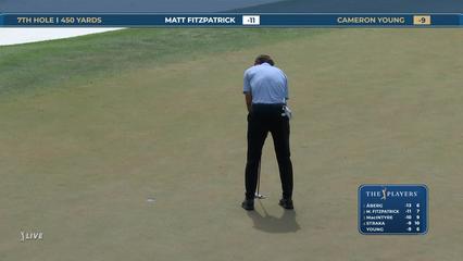 Cameron Young | Round 4 | 7th hole | Shot 3 | 2026 THE PLAYERS