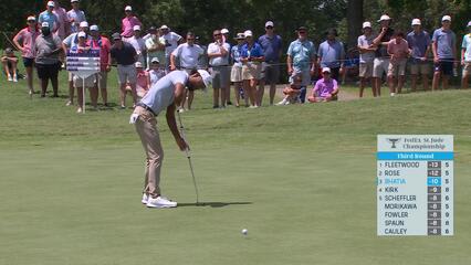 Akshay Bhatia | Round 3 | 6th hole | Shot 4 | 2025 FedEx St. Jude