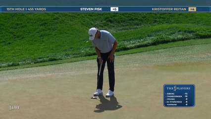 Kristoffer Reitan | Round 4 | 15th hole | Shot 5 | 2026 THE PLAYERS