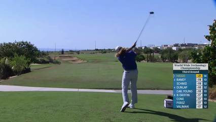 Garrick Higgo | Round 3 | 15th hole | Shot 1 | 2025 World Wide Technology