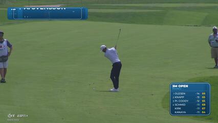 Adam Svensson | Round 2 | 15th hole | Shot 2 | 2025 3M Open