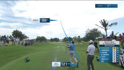 Aldrich Potgieter | Round 3 | 13th hole | Shot 1 | 2025 Mexico Open