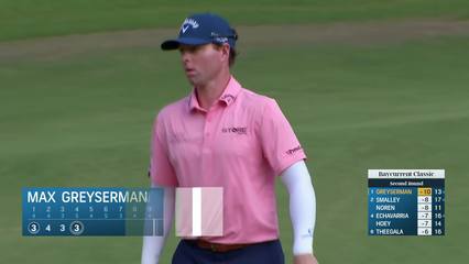 Max Greyserman | Round 2 | 4th hole | Shot 3 | 2025 Baycurrent