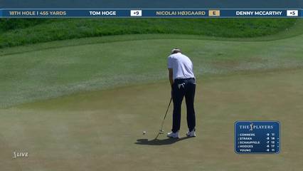 Nicolai Hojgaard | Round 2 | 18th hole | Shot 5 | 2026 THE PLAYERS
