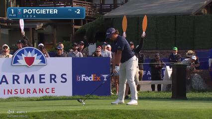 Aldrich Potgieter | Round 3 | 1st hole | Shot 1 | 2025 Farmers