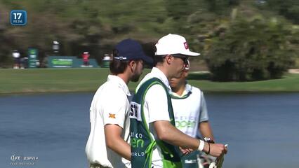 Jose Luis Ballester Barrio | Round 1 | 17th hole | Shot 3 | 2025 Mexico Open