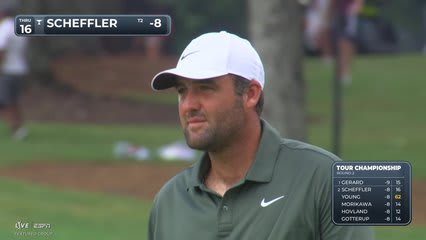 Scottie Scheffler | Round 2 | 16th hole | Shot 4 | 2026 TOUR Championship