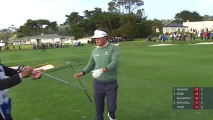 Keith Mitchell | 2023 AT&T Pebble Beach | Round 4 | 4th hole | Shot 2