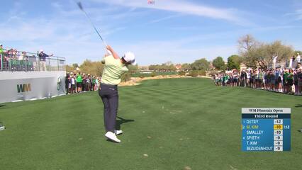 Michael Kim | Round 3 | 1st hole | Shot 1 | 2025 WM Phoenix Open