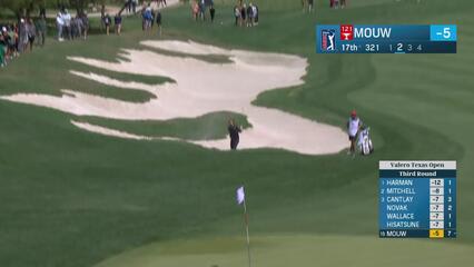 William Mouw | Round 3 | 17th hole | Shot 2 | 2025 Valero