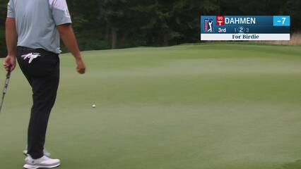 Joel Dahmen | Round 4 | 3rd hole | Shot 2 | 2025 Wyndham